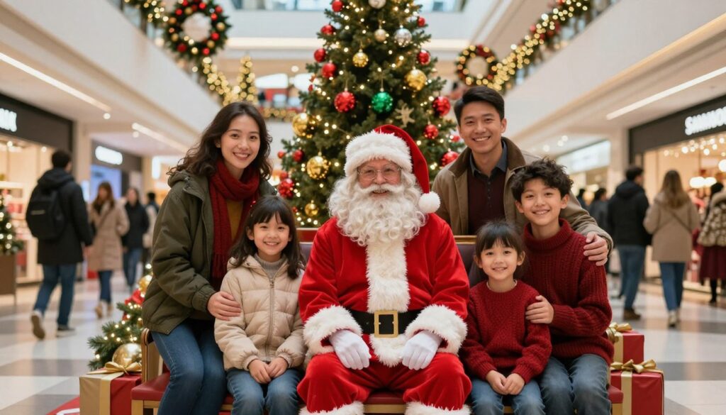 esquecer foto com Papai Noel